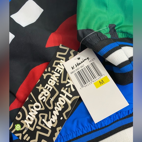 NWT Keith Haring Members Only Bomber Jacket - Picture 8 of 12